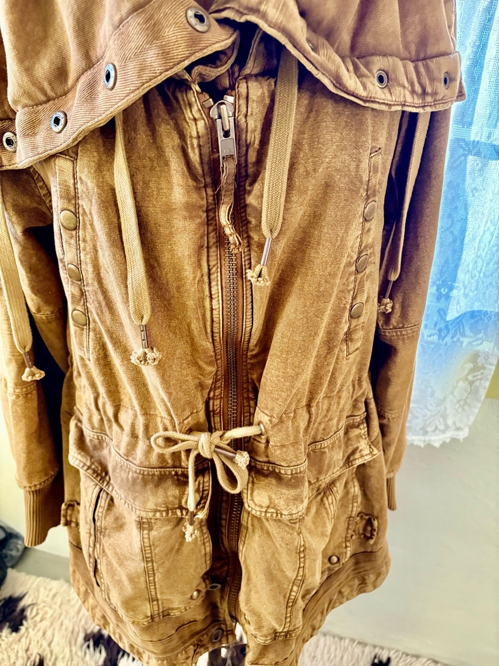 We The Free “Surplus Future Parka”by Free People size Medium - Picture 2 of 11